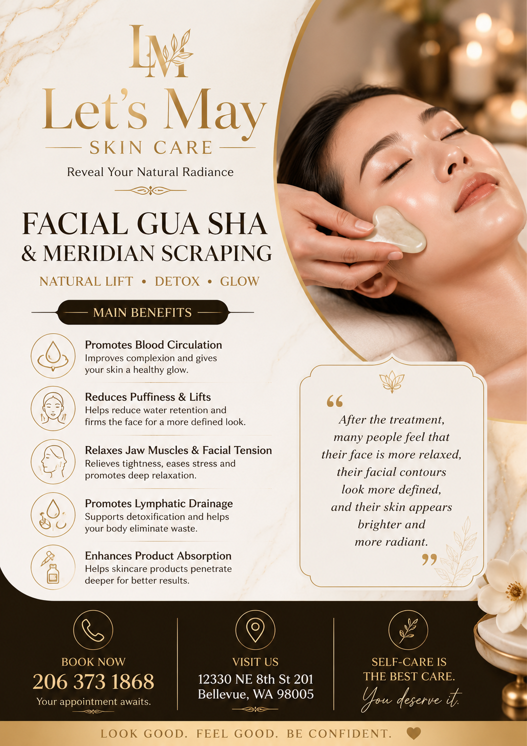 Facial Gua Sha and Meridian Scraping